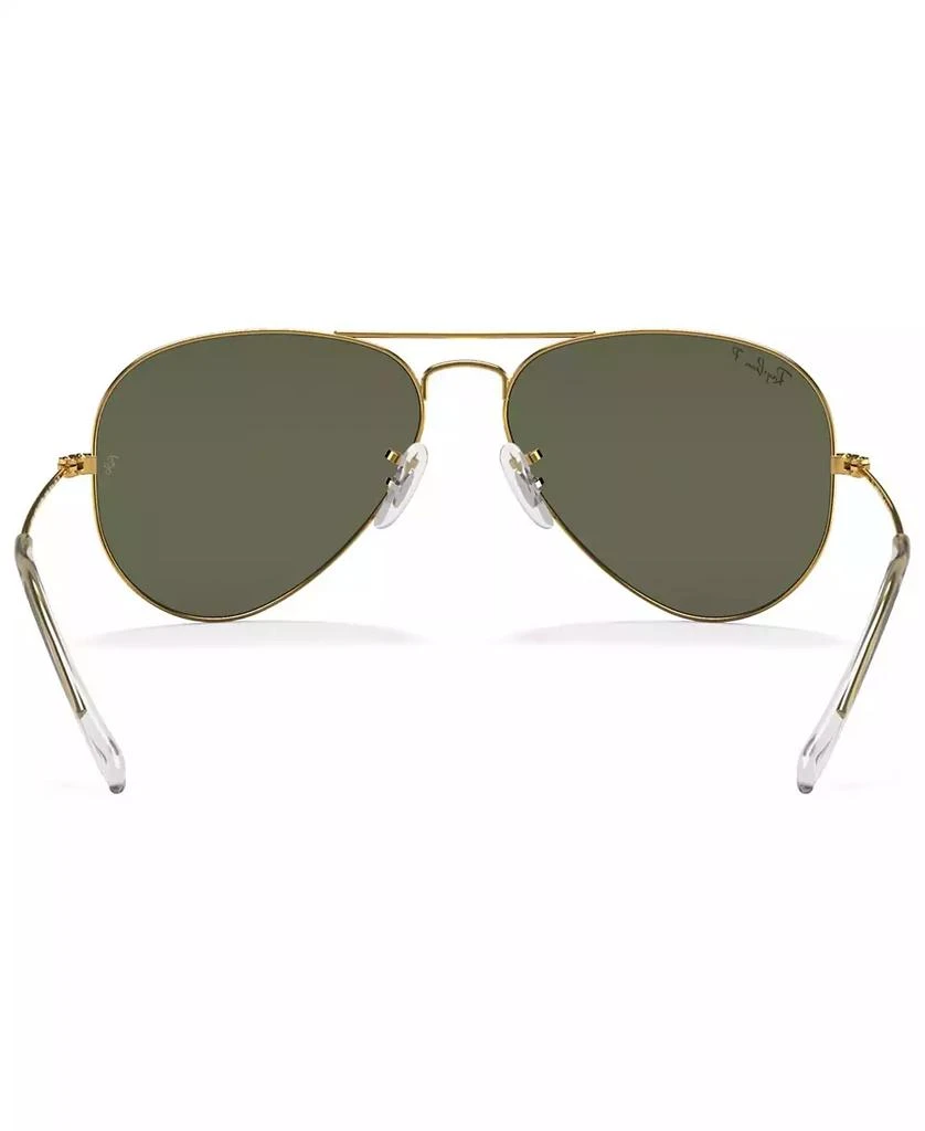 商品Ray-Ban|Unisex Polarized Sunglasses, RB3025 AVIATOR CLASSIC,价格¥1722,第5张图片详细描述