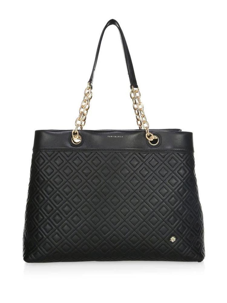 商品Tory Burch|Tory Burch - Fleming Triple Compartment Leather Tote,价格¥4484,第1张图片