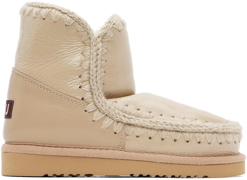 商品Mou|Beige 18 Boots,价格¥825,第1张图片