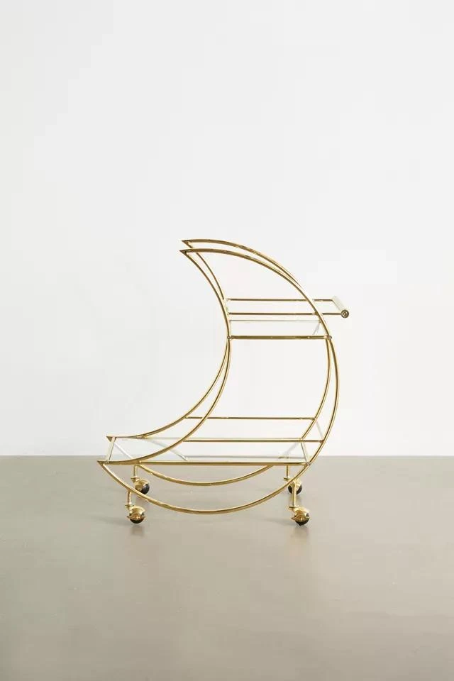 商品Urban Outfitters|Crescent Moon Bar Cart,价格¥1360,第2张图片详细描述