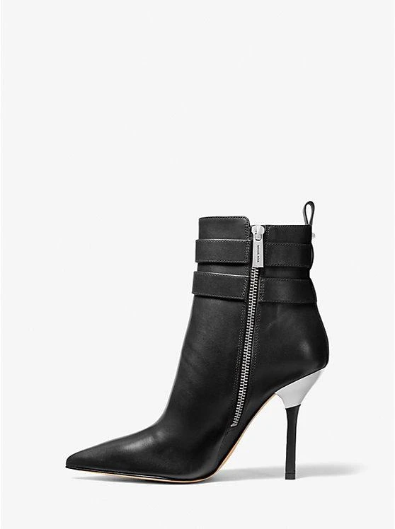 商品Michael Kors|Amal Leather Ankle Boot,价格¥1329,第3张图片详细描述