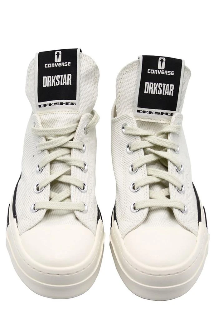 商品Rick Owens|Rick Owens DRKSHDW X Converse Drkstar Lace-Up Sneakers,价格¥1304,第3张图片详细描述