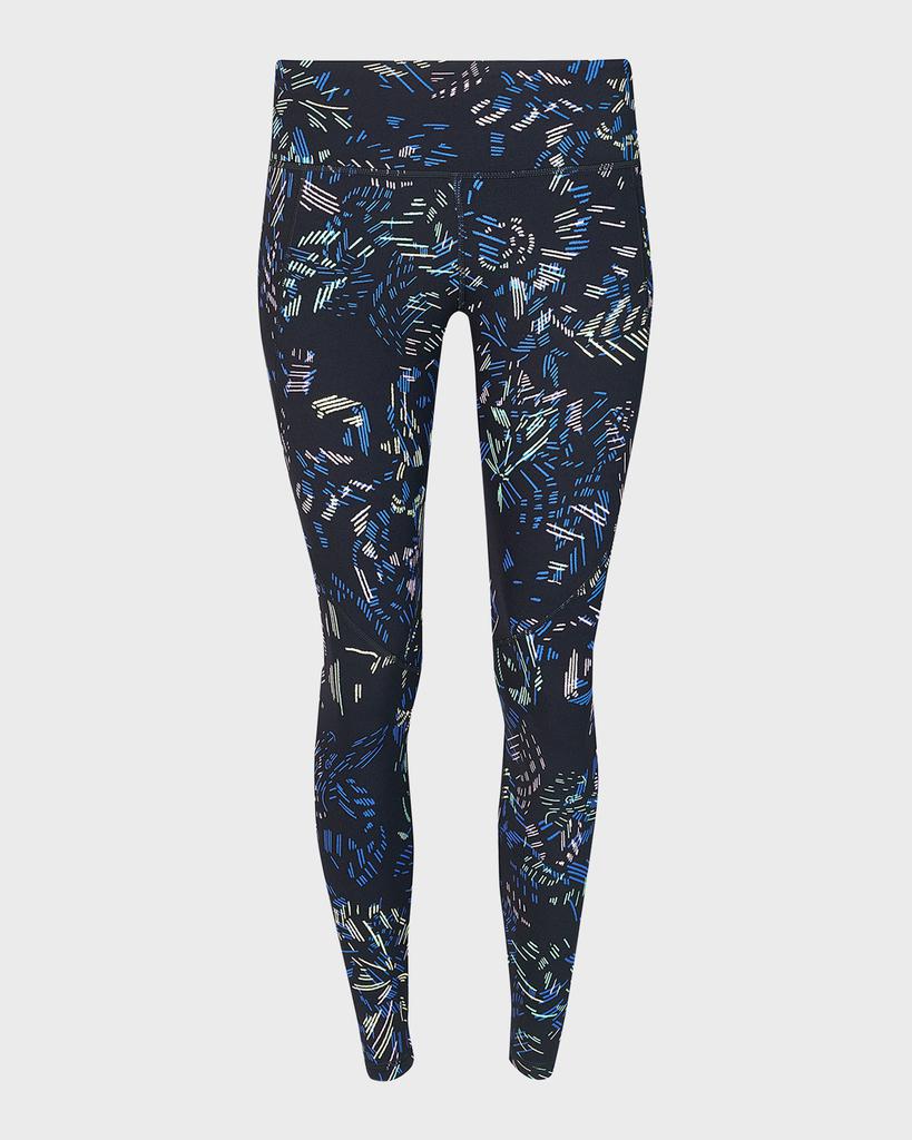 Floral Refract Power 7/8 Workout Leggings商品第2张图片规格展示