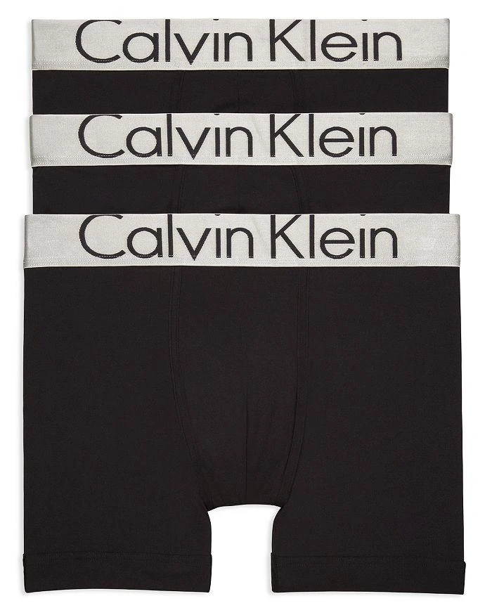 商品Calvin Klein|Steel Boxer Briefs, Pack of 3,价格¥331,第1张图片