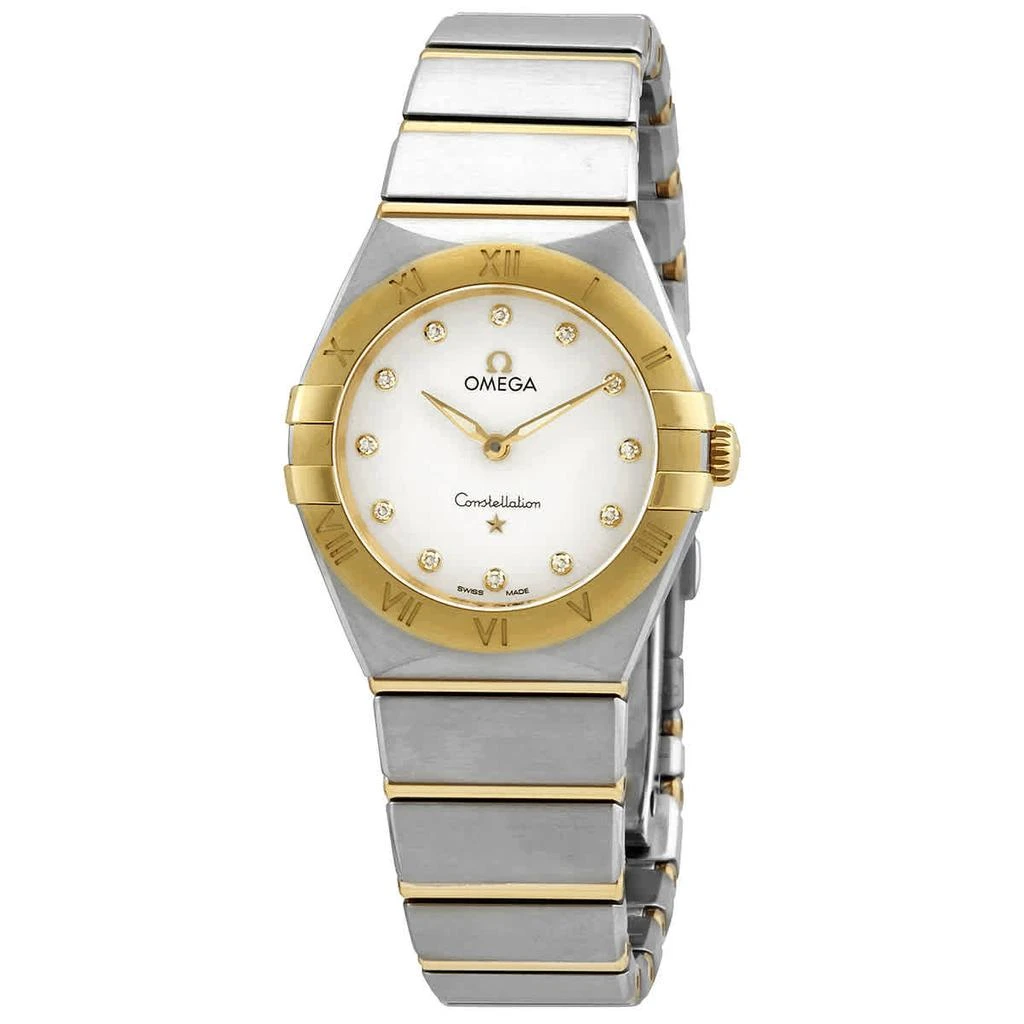 商品Omega|Constellation Quartz Diamond Silver Dial Ladies Watch 131.20.28.60.52.002,价格¥30186,第1张图片