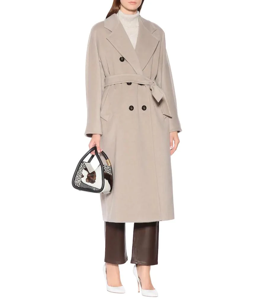 商品Max Mara|Madame wool and cashmere-blend coat,价格¥21896,第2张图片详细描述