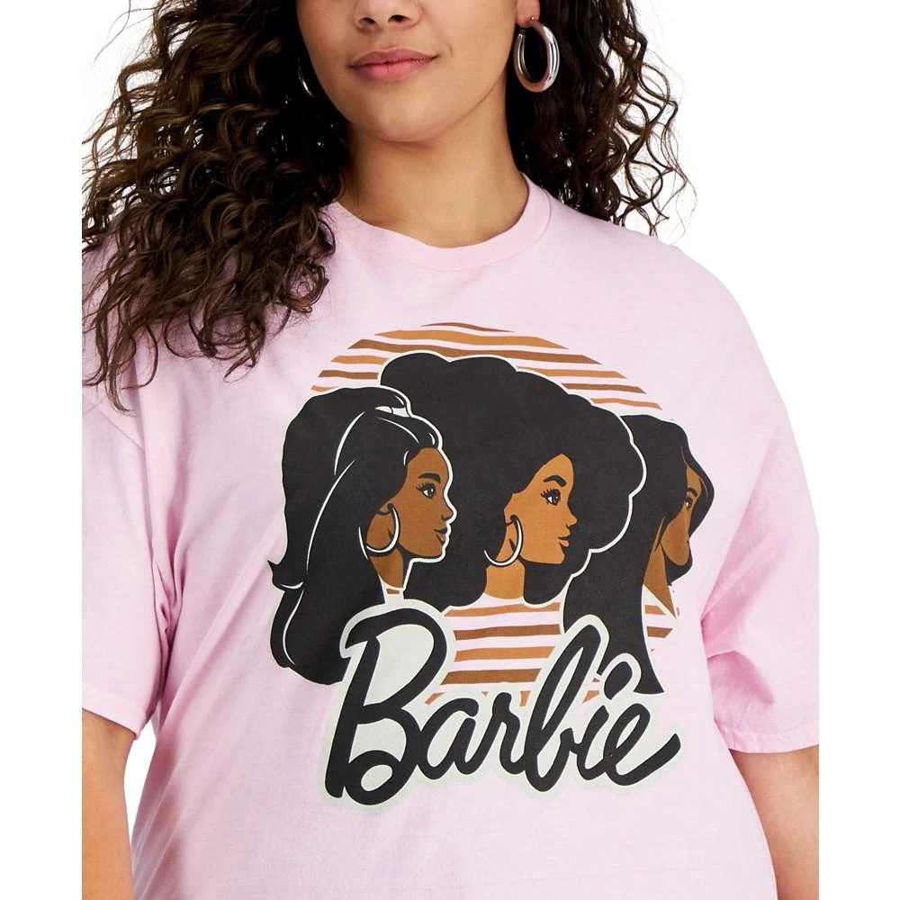 商品Love Tribe|Trendy Plus Size Barbie Graphic T-Shirt,价格¥112,第3张图片详细描述