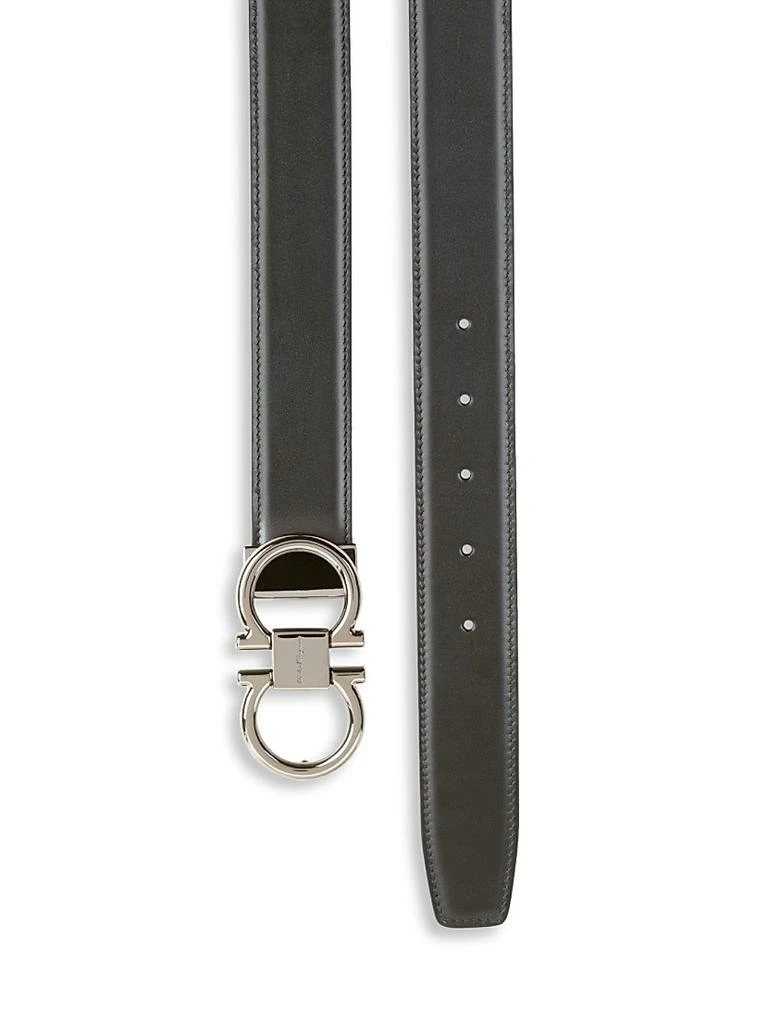 商品Salvatore Ferragamo|Gancini Buckle Cut-to-Size Reversible Belt,价格¥4057,第2张图片详细描述