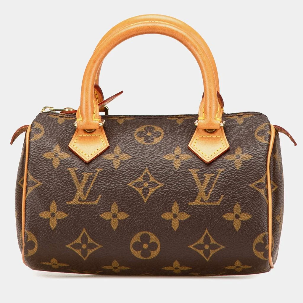 商品[二手商品] Louis Vuitton|Louis Vuitton Brown Monogram Mini Speedy HL,价格¥15425,第1张图片
