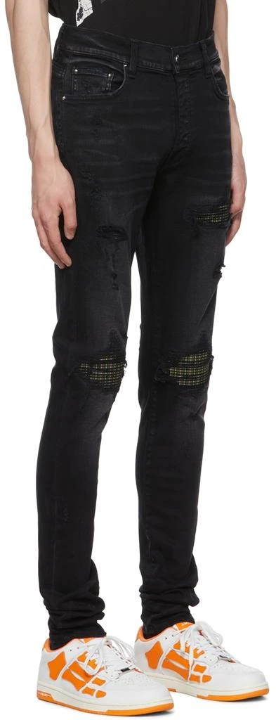 商品AMIRI|Black MX1 Plaid Jeans,价格¥3588,第2张图片详细描述