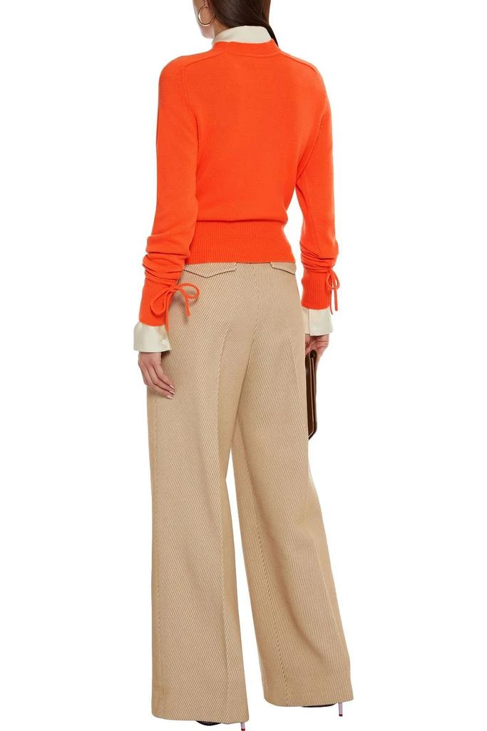 商品Victoria Beckham|Tie-detailed cashmere-blend sweater,价格¥2921,第1张图片