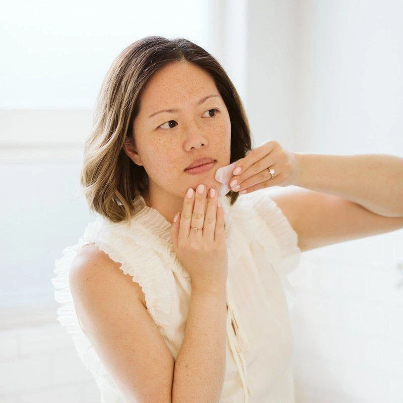 商品Pink Moon|Rose Quartz Gua Sha Facial Toolkit,价格¥302,第2张图片详细描述