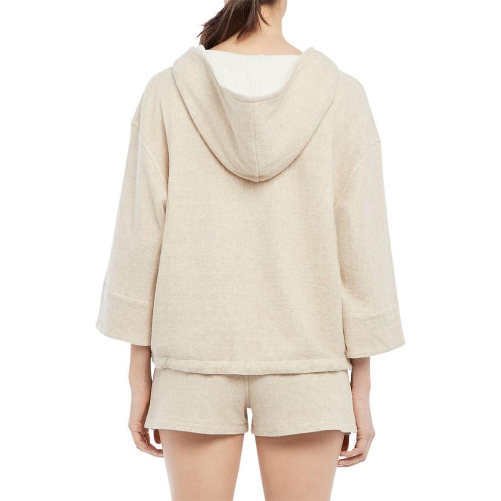 商品Theory|Theory Womens Linen Blend Sweatshirt Hoodie,价格¥307,第4张图片详细描述