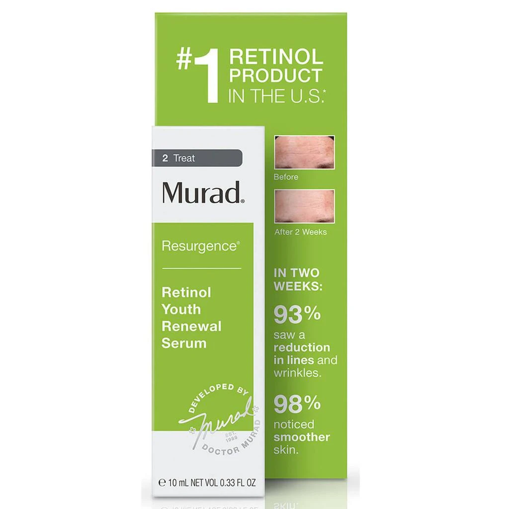 商品Murad|Murad Retinol Youth Renewal Serum Travel Size 0.33 fl. oz,价格¥231,第2张图片详细描述