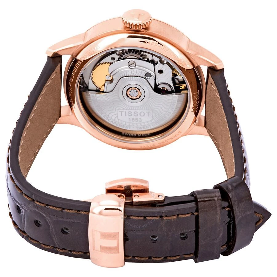 商品Tissot|Chemin des Tourelles Automatic Brown Dial Ladies Watch T099.207.36.448.00,价格¥4273,第3张图片详细描述