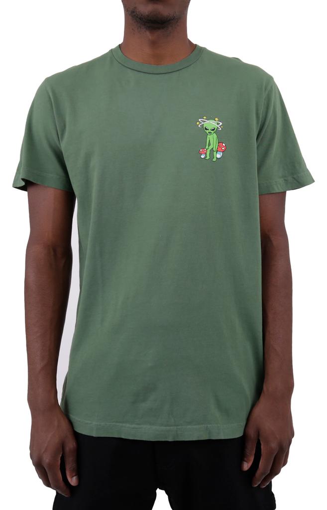 Space Gang T-Shirt - Olive商品第2张图片规格展示