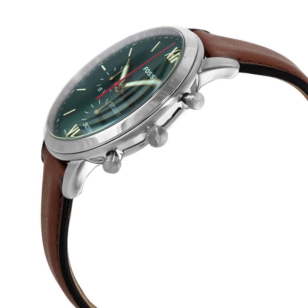 商品Fossil|Fossil Neutra Quartz Green Dial Luggage Leather Mens Watch FS5735,价格¥516,第4张图片详细描述