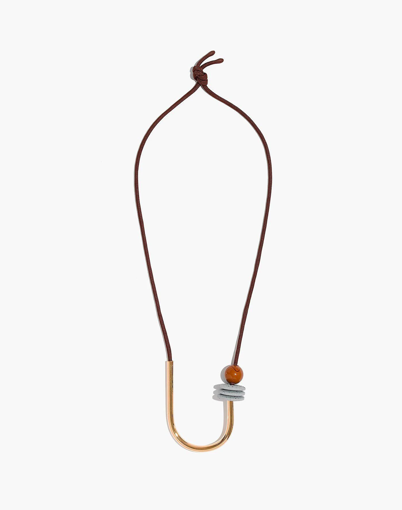 商品Madewell|手工制作雕刻项链,价格¥455,第2张图片详细描述