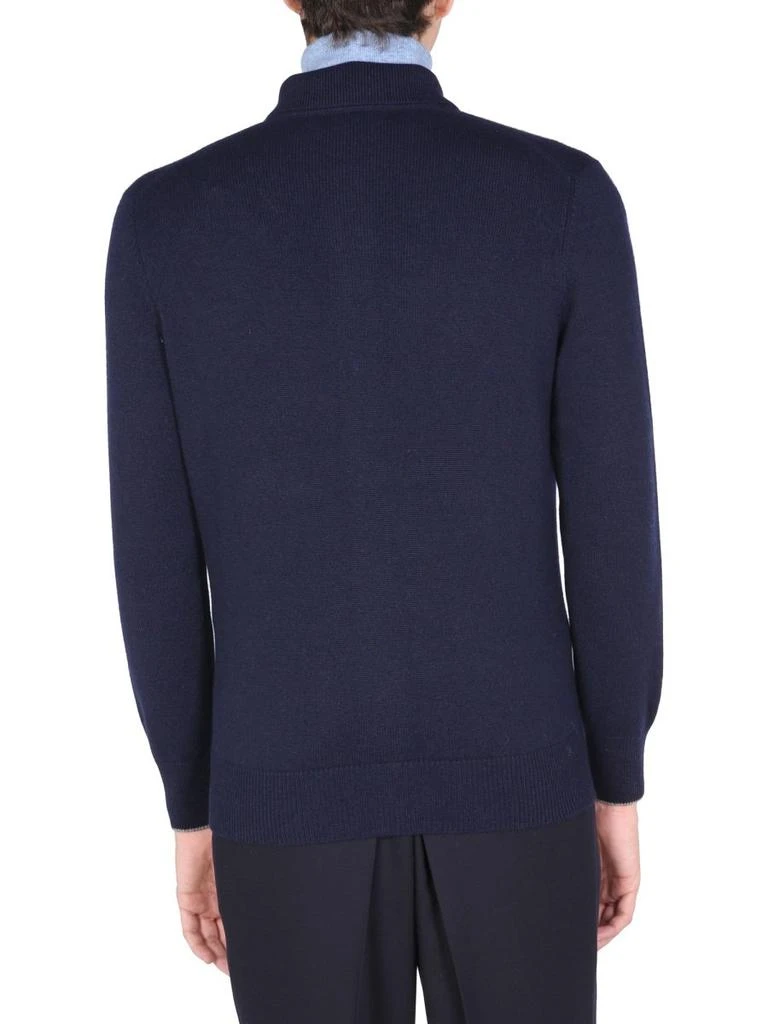 商品Brunello Cucinelli|Brunello Cucinelli Patch Pocket Knitted Cardigan,价格¥16682,第2张图片详细描述