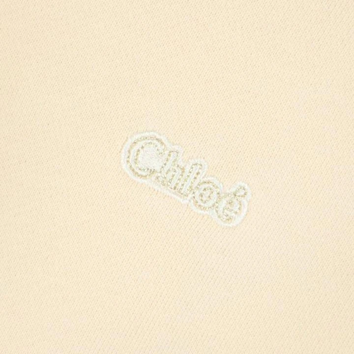 商品Chloé|Pale Pink Scalloped Ruffle Playsuit,价格¥504,第2张图片详细描述