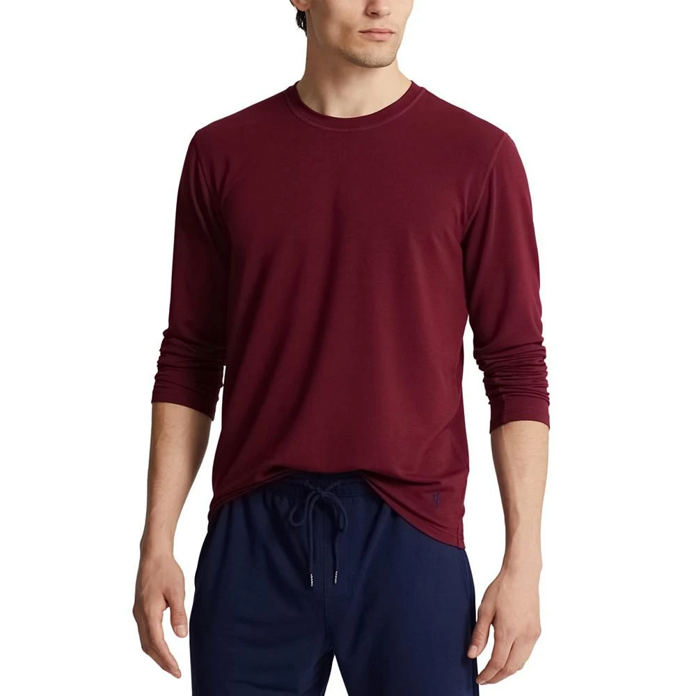 商品Ralph Lauren|Men's Terry Crewneck Sleep Shirt,价格¥176,第1张图片
