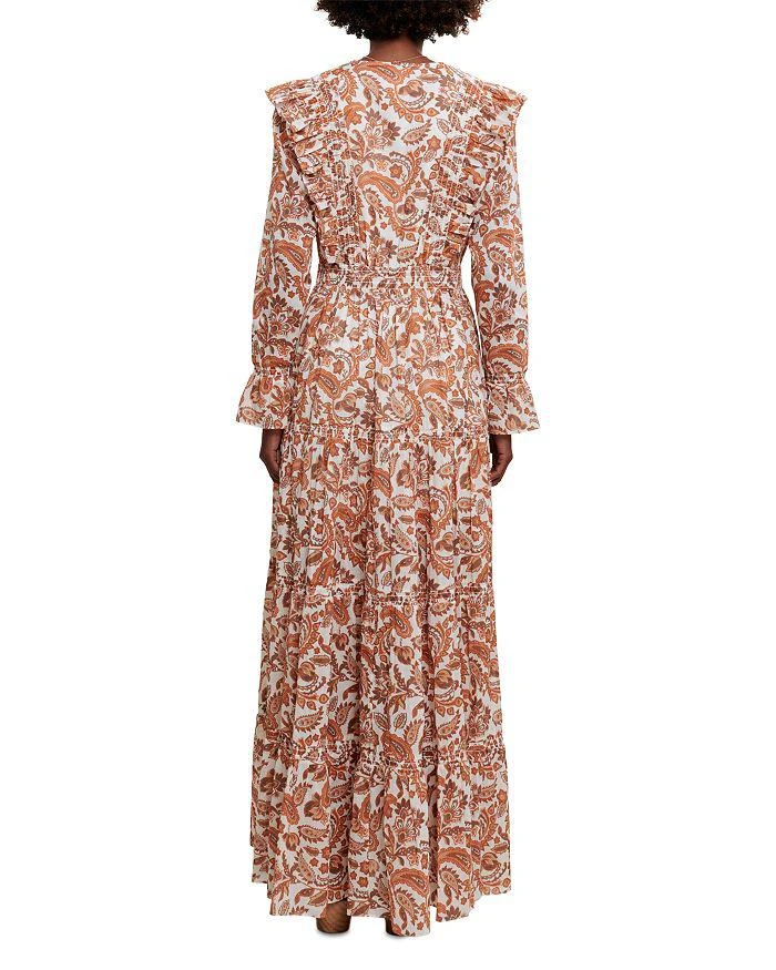 商品Maje|Paisley Print Maxi Dress,价格¥1986,第2张图片详细描述