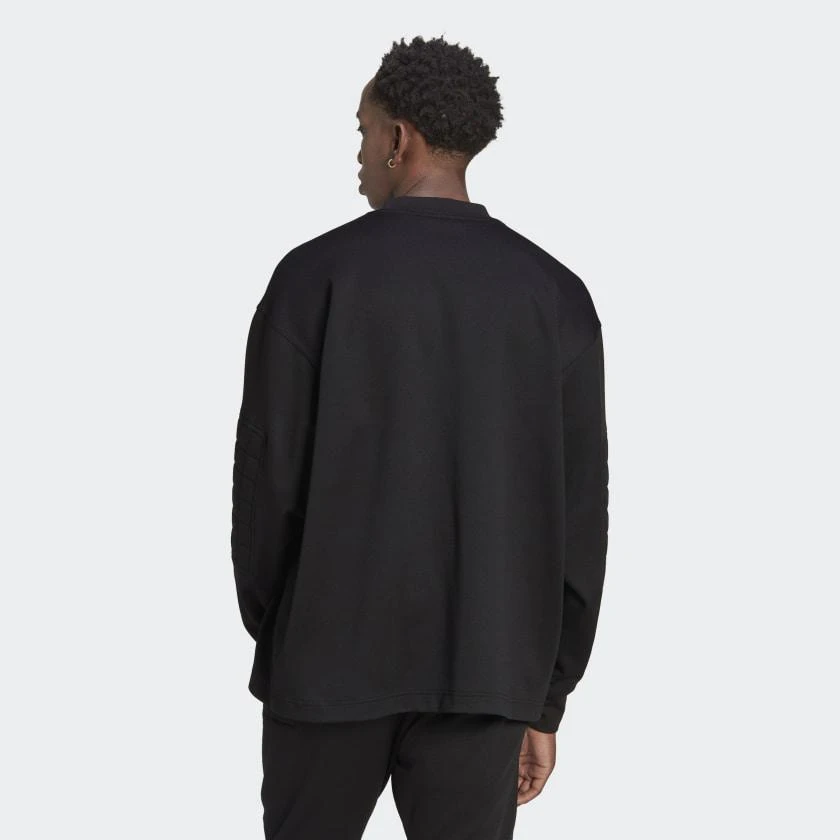 商品Adidas|Men's adidas Blue Version Goalkeeper Crew Sweatshirt,价格¥554,第3张图片详细描述
