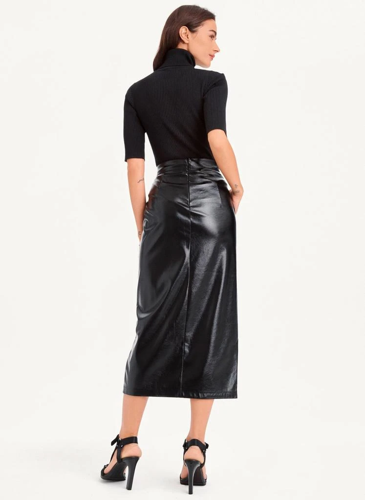 商品DKNY|Patent Leather Pencil Skirt,价格¥608,第4张图片详细描述