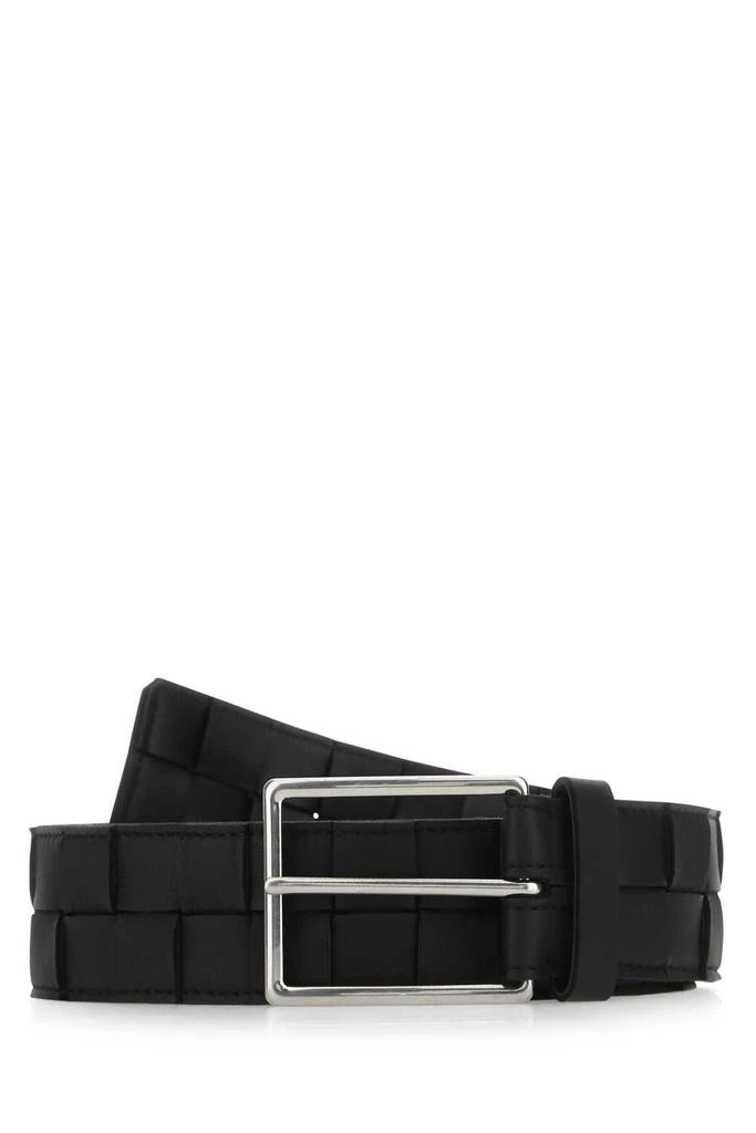 商品Bottega Veneta|Bottega Veneta Logo Detailed Buckle Belt,价格¥4396,第1张图片