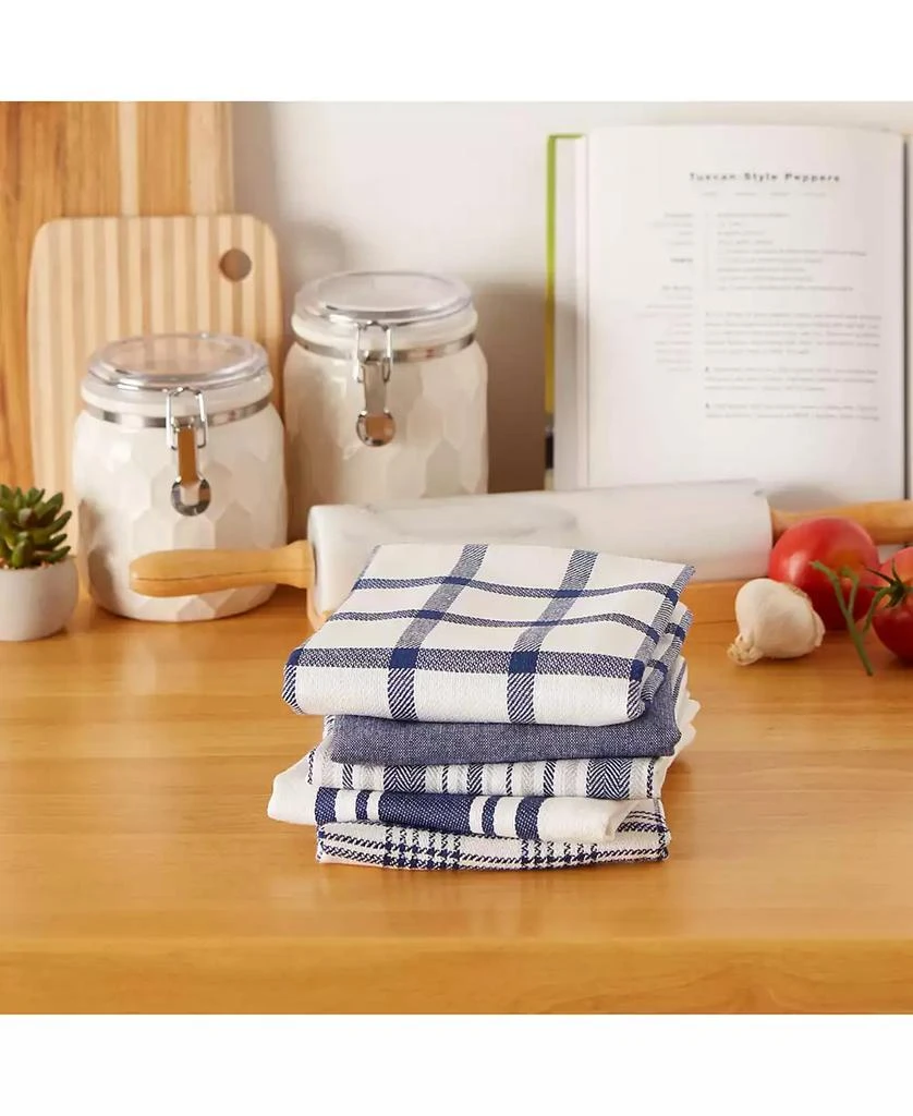 Design Import Woven Dishtowels, Set of 5 商品