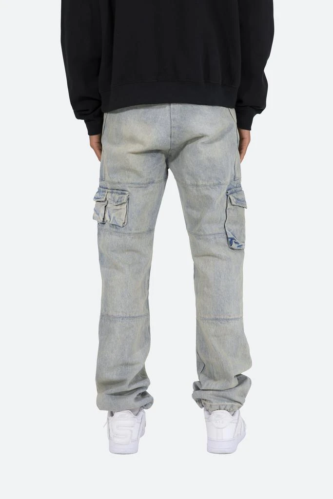 商品MNML|V244 Cargo Baggy Denim - Vintage Blue,价格¥257,第4张图片详细描述