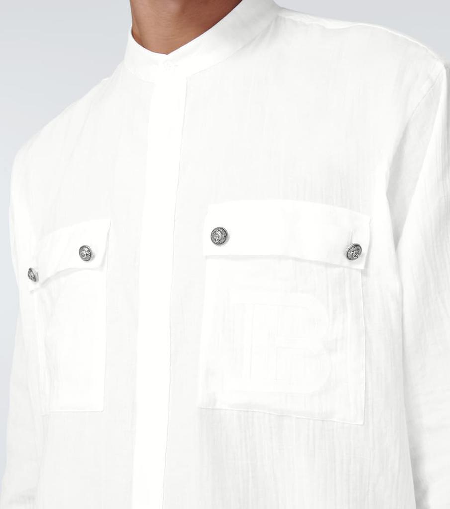 商品Balmain|Mytheresa独家发售 — 棉质长袖衬衫,价格¥2341,第7张图片详细描述