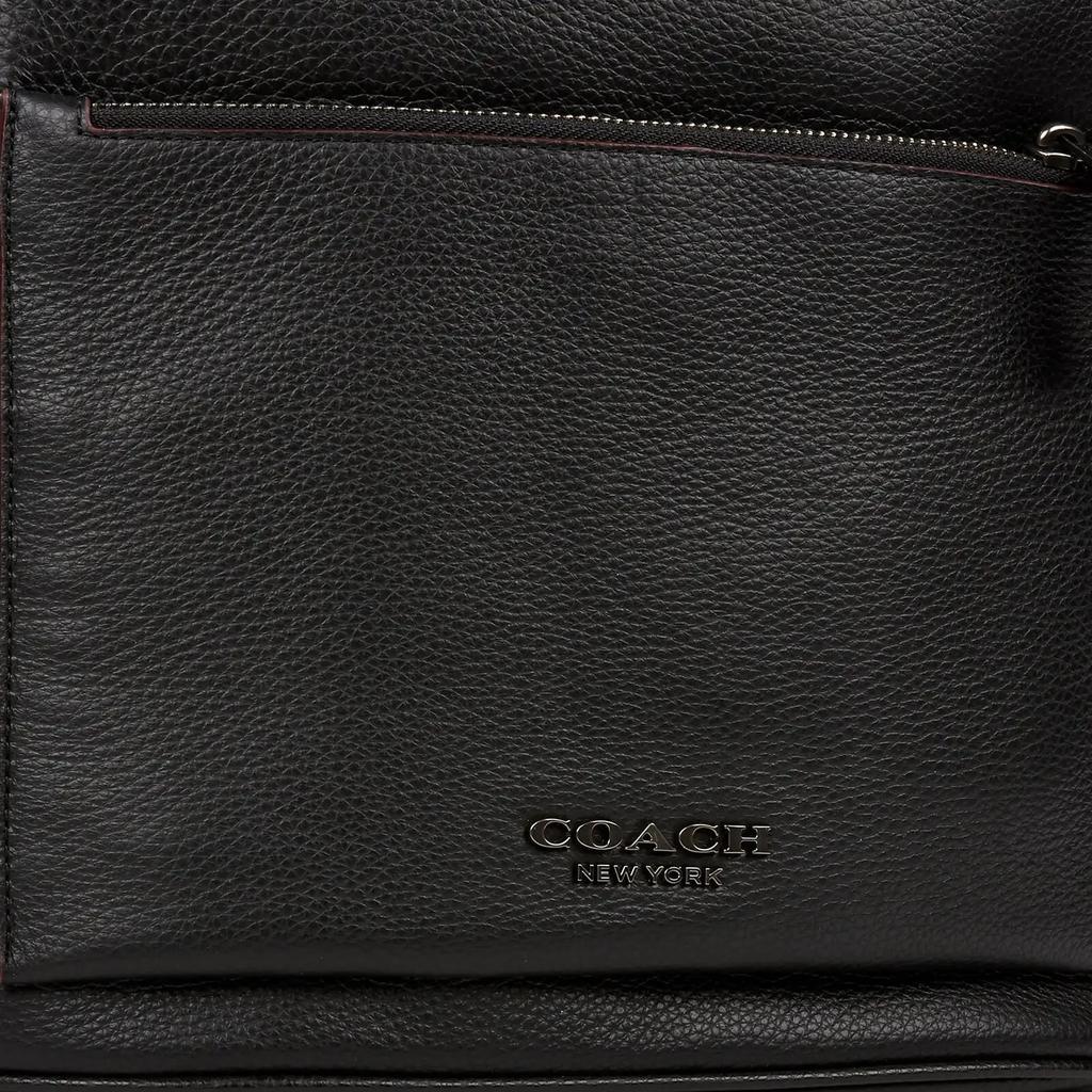 商品Coach|Coach Men's Metropolitan Soft Backpack - Black,价格¥3198,第6张图片详细描述