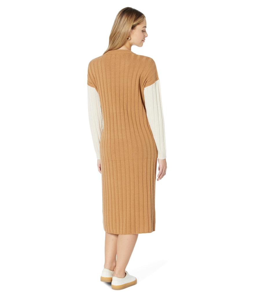 (Re)sourced Ribbed Midi Sweater Dress商品第2张图片规格展示
