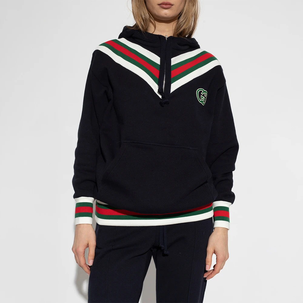 GUCCI 海军蓝女士卫衣/帽衫 717410-XJEVX-4330 商品