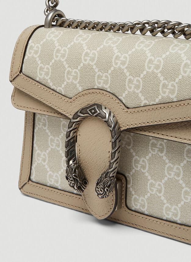 商品Gucci|Dionysus Mini Shoulder Bag in Cream,价格¥15882,第6张图片详细描述