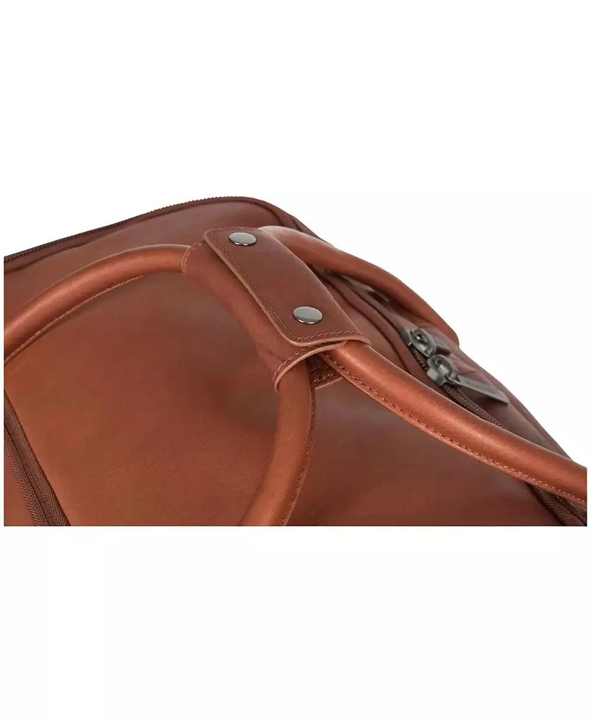 商品Kenneth Cole|Colombian Leather 20" Single Compartment Top Load Travel Duffel Bag,价格¥1367,第5张图片详细描述