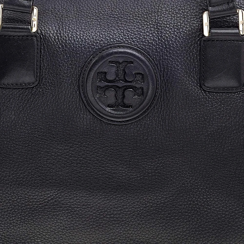 商品[二手商品] Tory Burch|Tory Burch Black Leather Top Zip Robinson Tote,价格¥1959,第5张图片详细描述