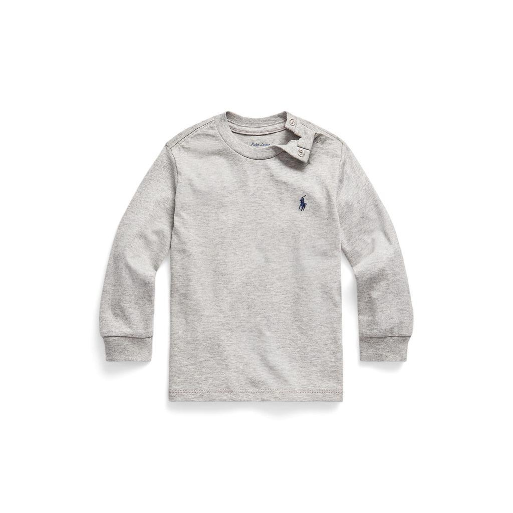 商品Ralph Lauren|Cotton Jersey Long Sleeve Tee (Infant),价格¥94,第1张图片