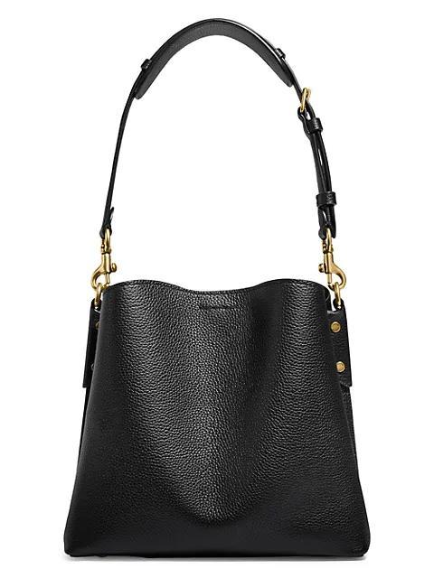 商品Coach|Willow Leather Bucket Bag,价格¥1955,第6张图片详细描述