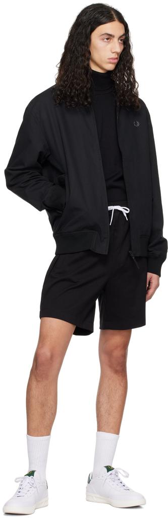 Black Harrington Jacket商品第4张图片规格展示