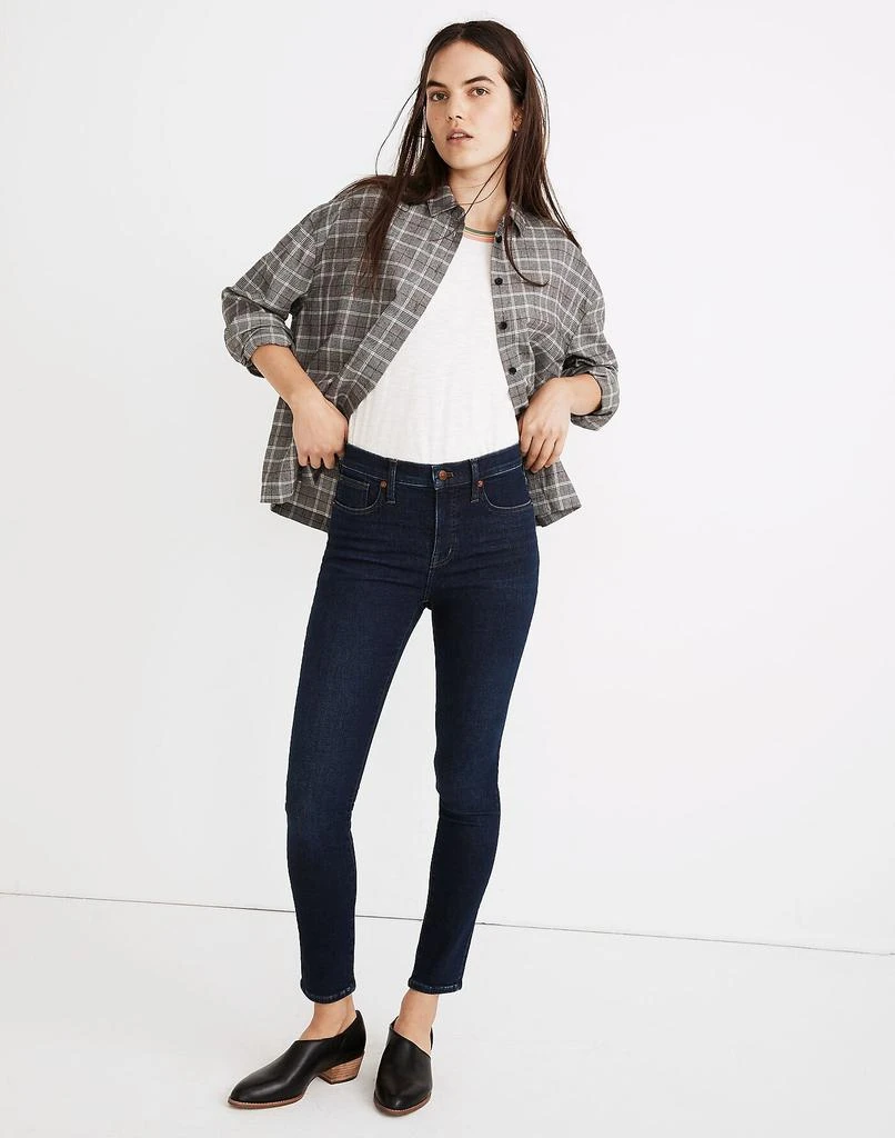 商品9" Mid-Rise Skinny Jeans in Orland Wash: TENCEL|Denim Edition,价格¥596,第1张图片