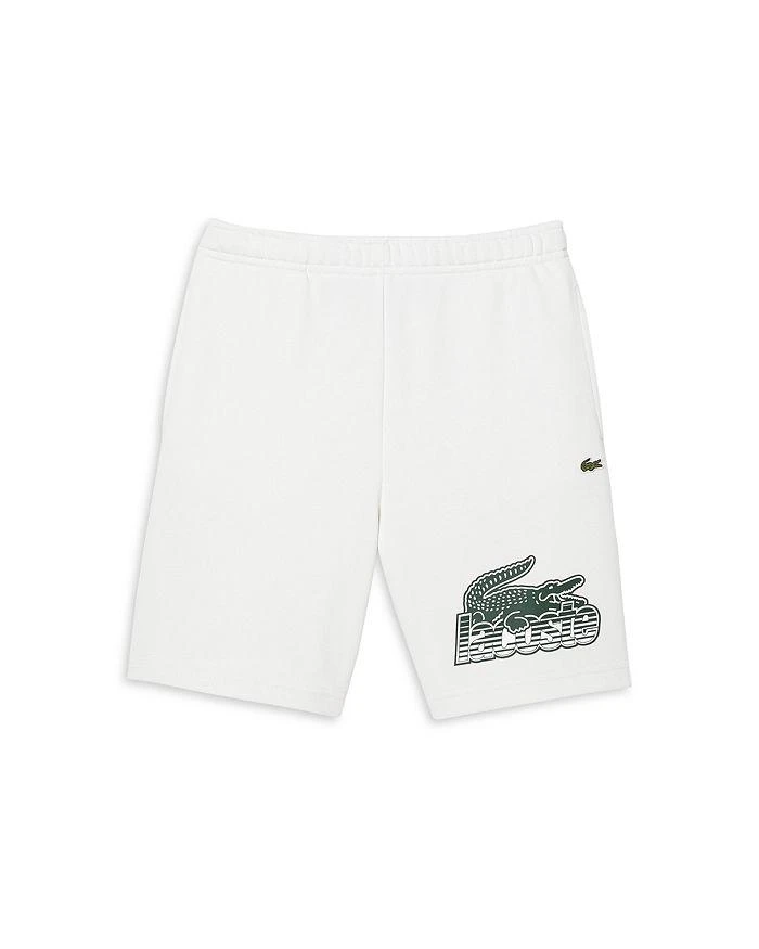 商品Lacoste|Boys' Organic Cotton Contrast Logo Print Shorts - Big Kid,价格¥486,第1张图片