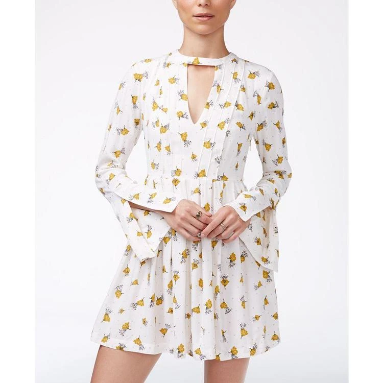 Tegan Printed Cutout Mini Dress 商品