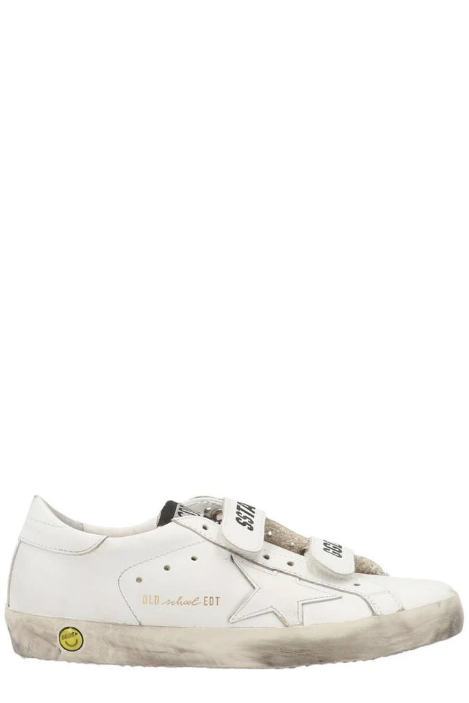 商品Golden Goose|Golden Goose Kids Old School Velcro Strap Sneakers,价格¥1450,第1张图片