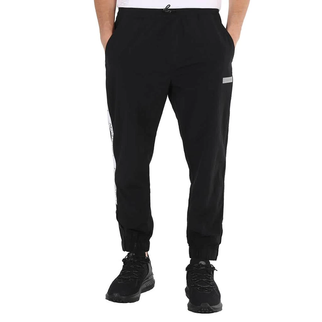 商品Calvin Klein|Men's Black Drawstring Sports Track Pants,价格¥488,第1张图片