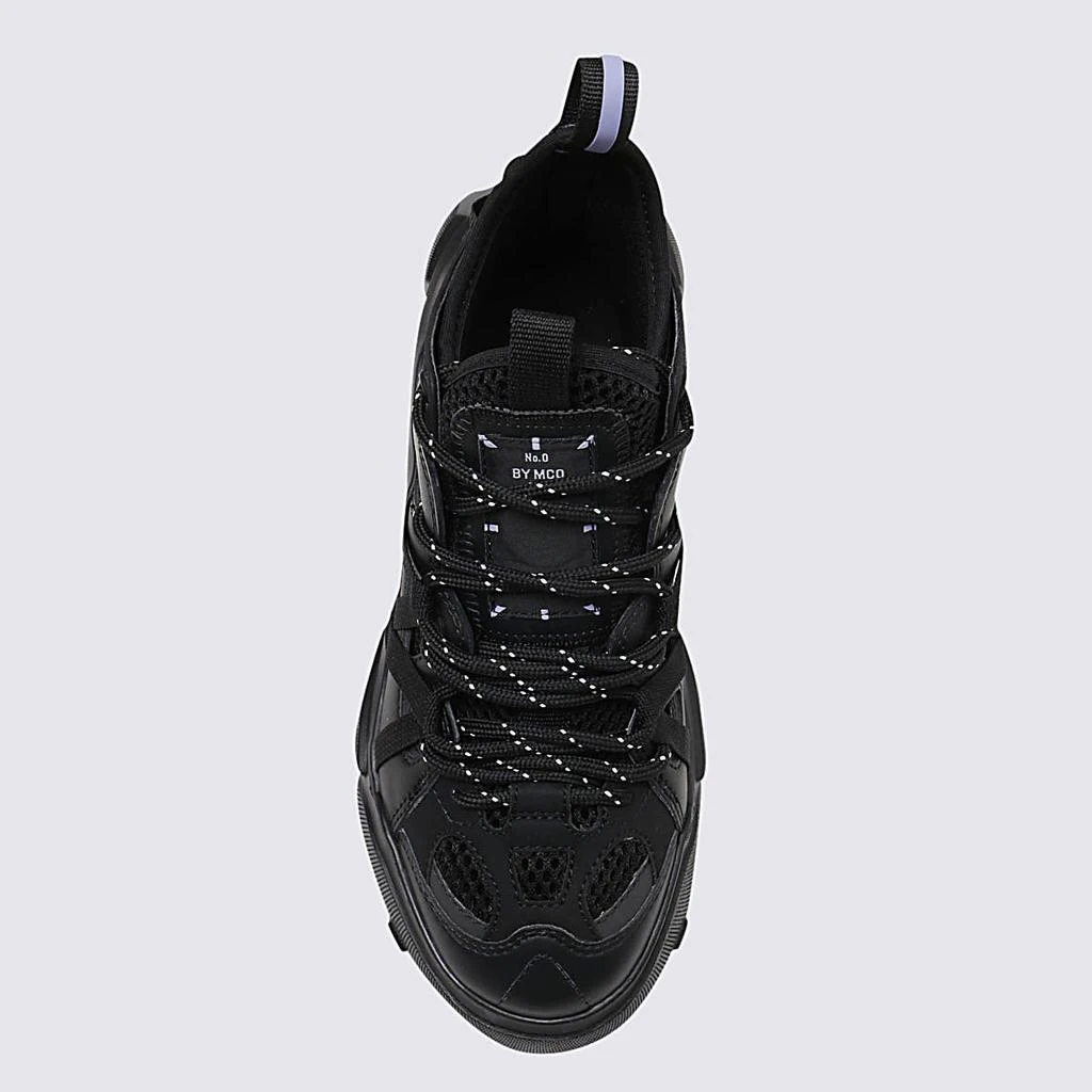 商品Alexander McQueen|BLACK ICON ZERO ORBYT LOW TOP SNEAKERS,价格¥1946,第2张图片详细描述