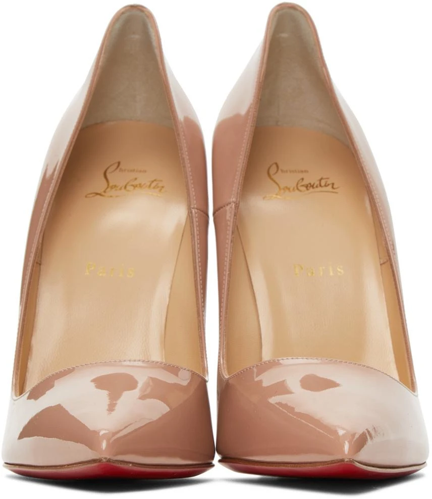 商品Christian Louboutin|Beige Patent So Kate 120 Heels,价格¥6578,第2张图片详细描述