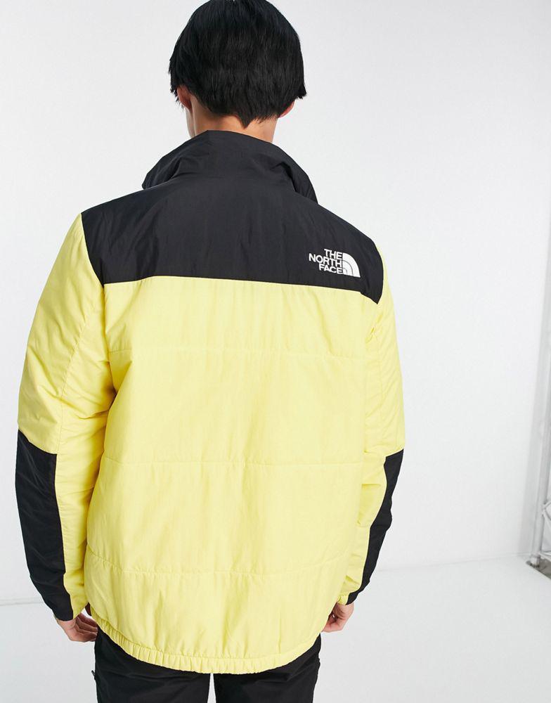 The North Face Gosei puffer jacket in yellow and black商品第4张图片规格展示