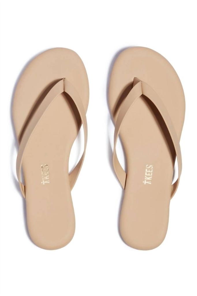 Boyfriend Vegan Flip Flop in Sunkissed Matte商品第1张图片规格展示